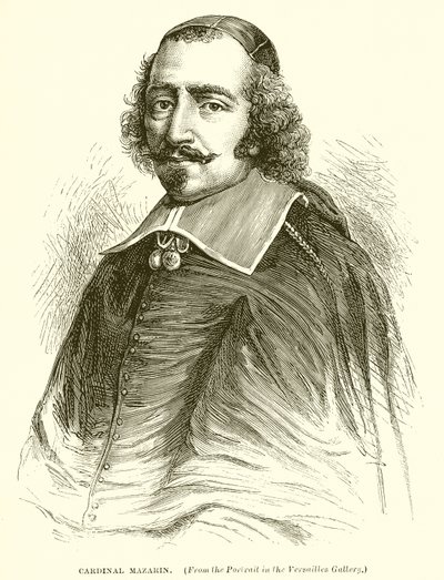 kardynał Mazarin autorstwa English School