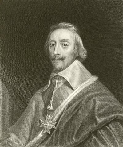 kardynał Richelieu autorstwa English School