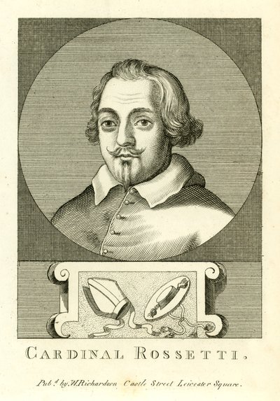 kardynał Rossetti autorstwa English School