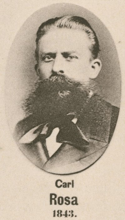 Carl Rosa (grawiura) autorstwa English School