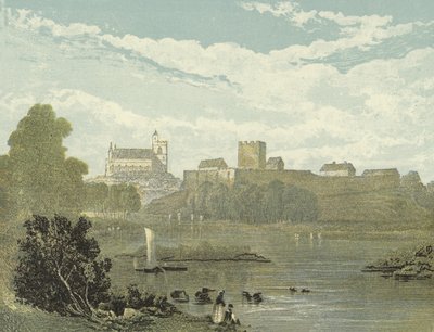 Katedra w Carlisle, widok na południowy zachód autorstwa English School