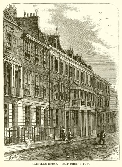 Carlyles House, Great Cheyne Row autorstwa English School