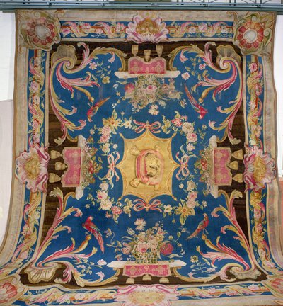Dywan, 1757 (tekstylny) autorstwa English School