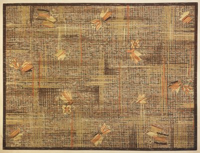 Projekt dywanu (wc na papierze) autorstwa English School