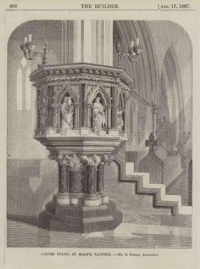 Rzeźbiona Ambona, St Mary