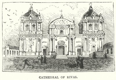Katedra w Rivas (rycina) autorstwa English School