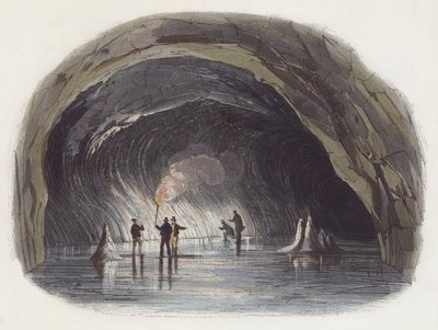 Caverns (kolorowy grawer) autorstwa English School