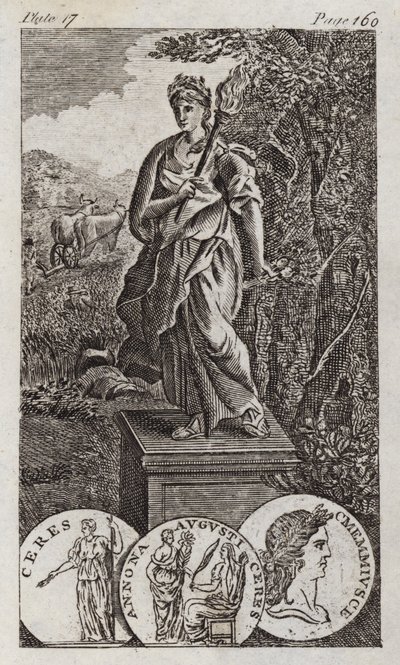 Ceres (grawerunek) autorstwa English School