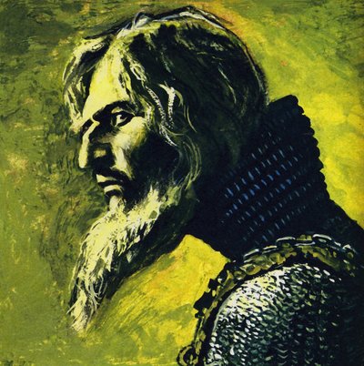 Chaliapin występował jako Iwan Groźny autorstwa English School