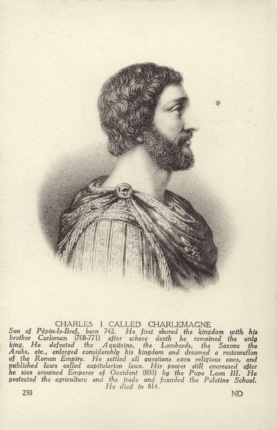 Karol Wielki autorstwa English School