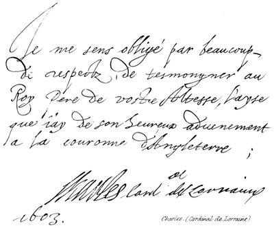 Karol (kardynał Lotaryngii) autorstwa English School