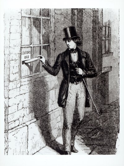 Charles Dickens (1812-70) przesyła swoje historie autorstwa English School