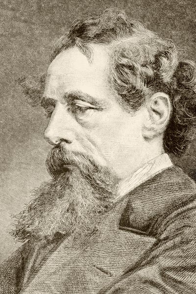 Charles Dickens (lito) autorstwa English School
