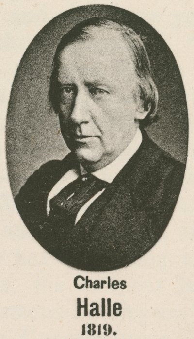 Charles Halle (grafika) autorstwa English School