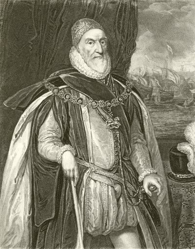 Charles Howard, hrabia Nottingham autorstwa English School