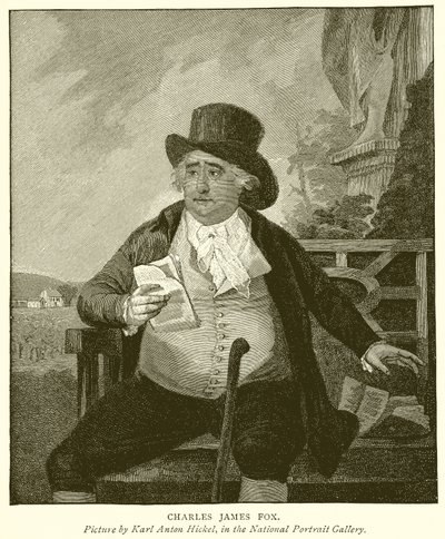 Charles James Fox autorstwa English School