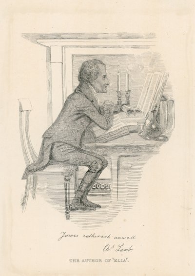 Charles Lamb, autor Elia autorstwa English School