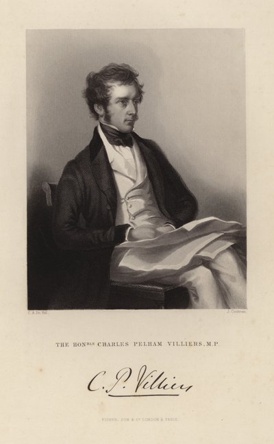 Charles Pelham Villiers autorstwa English School