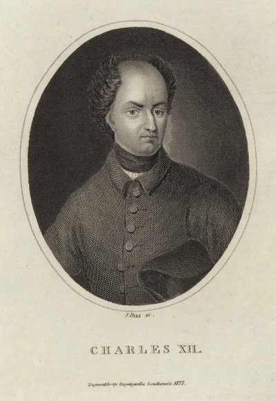 Karol XII Szwecji autorstwa English School