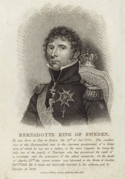 Karol XIV Jan Szwedzki autorstwa English School