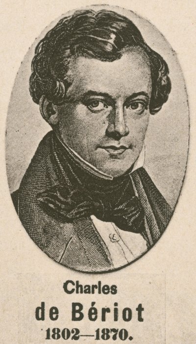 Charles de Beriot (grafika) autorstwa English School