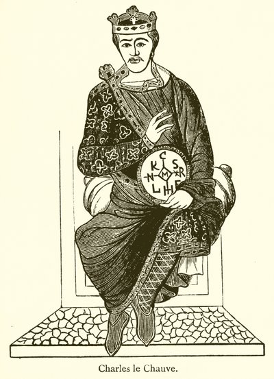 Karol Łysy autorstwa English School