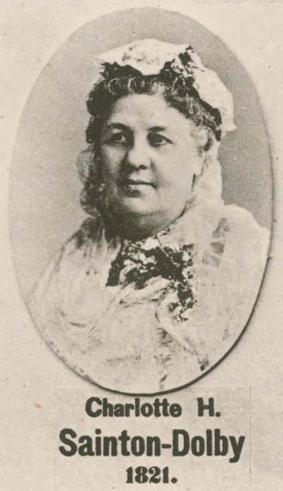 Charlotte H Sainton Dolby (grawerowanie) autorstwa English School
