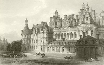 Zamek Chambord, Loir et Cher autorstwa English School