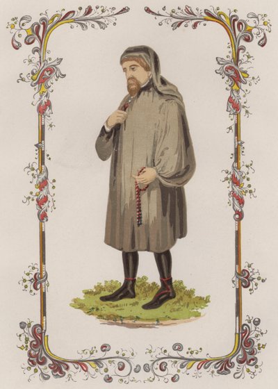 Chaucer (kolor lito) autorstwa English School