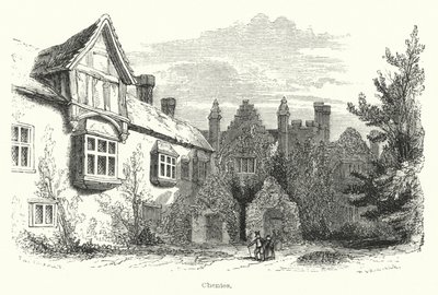 Chenies (grawerowanie) autorstwa English School