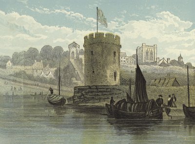 Katedra w Chester, z wieży ciśnień autorstwa English School