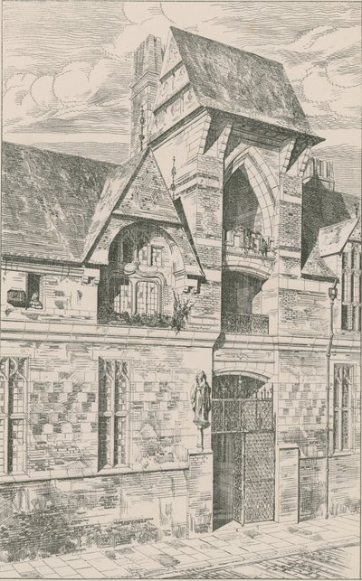 Szpital Dziecięcy, Mark Street, Finsbury autorstwa English School