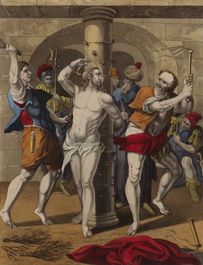 Chrystus biczowany (kolor lito) autorstwa English School