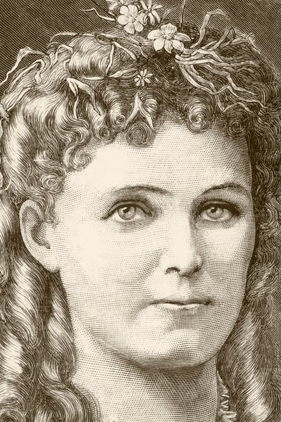 Christina Nilsson (litho) autorstwa English School