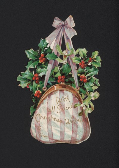 Życzenia świąteczne (chromolitho) autorstwa English School