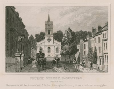 Church Street, Hampstead, Middlesex autorstwa English School