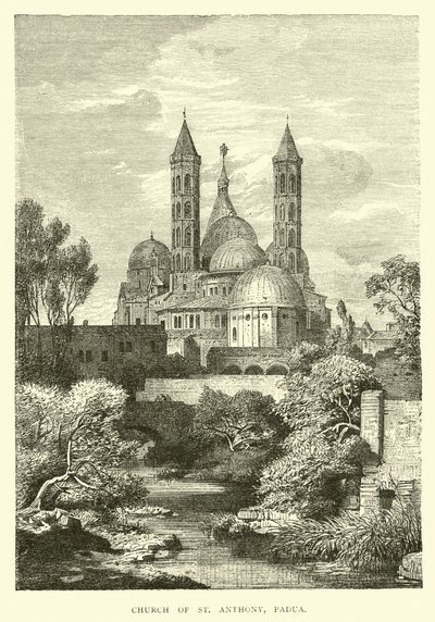 Kościół św Antoniego, Padwa autorstwa English School