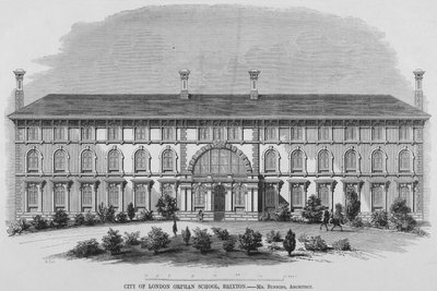 City of London Orphan School, Brixton (grawerowanie) autorstwa English School