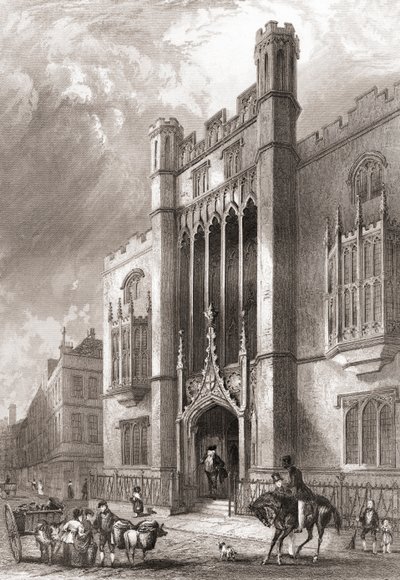 City of London School, Milk Street, Londyn, Anglia autorstwa English School