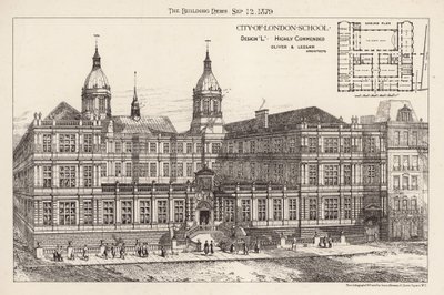 Szkoła City of London; bardzo polecany projekt autorstwa English School
