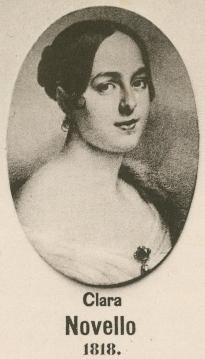 Clara Novello (grawiura) autorstwa English School