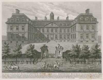 Clarendon House, znany również jako Albemarle House autorstwa English School