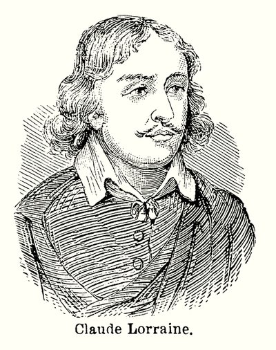 Claude Lorraine (litografia) autorstwa English School