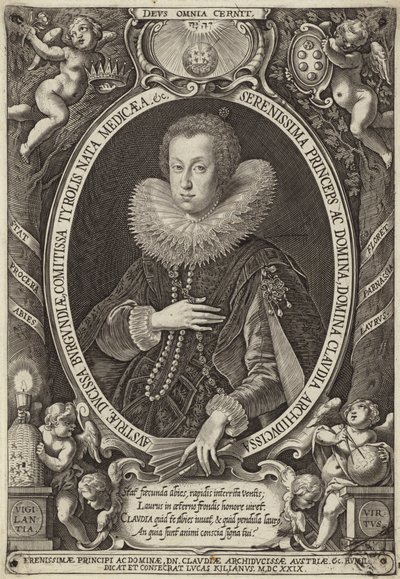 Claudia de Medici autorstwa English School