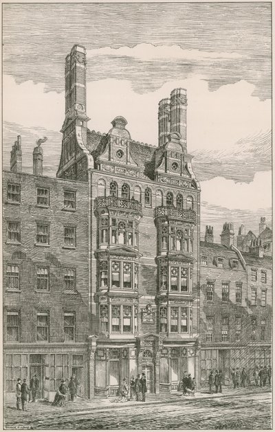 Clifford Chambers, Bond Street, Londyn autorstwa English School