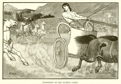 Clisthenes na igrzyskach olimpijskich autorstwa English School