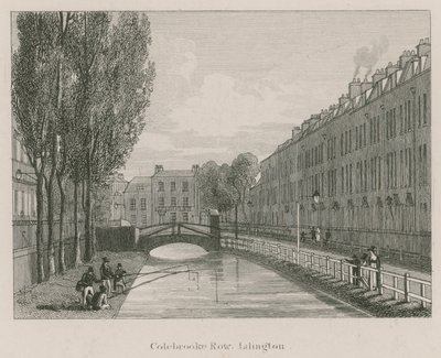 Colebrooke Row, Islington, Londyn autorstwa English School