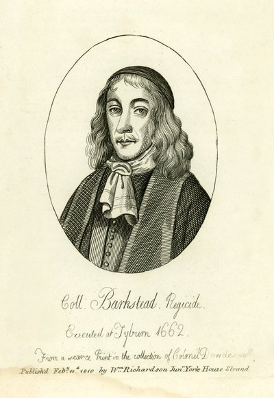 Pułkownik John Barkstead autorstwa English School