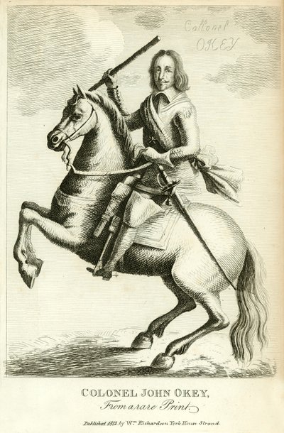 Pułkownik John Okey autorstwa English School