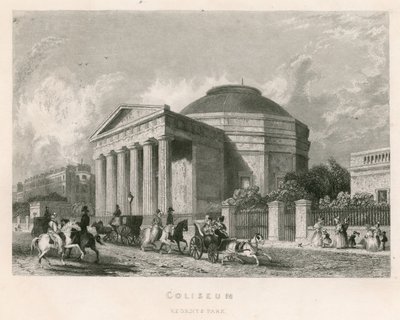 Koloseum, Regents Park, Londyn autorstwa English School